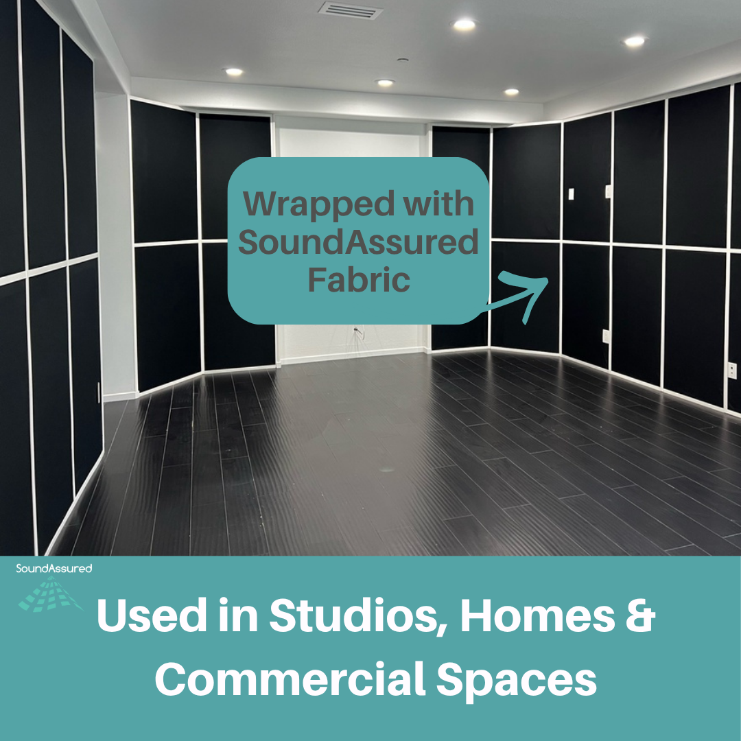 TruWeave™ Acoustic Fabric by SoundAssured - Single Layer (100% Acoustically Transparent)