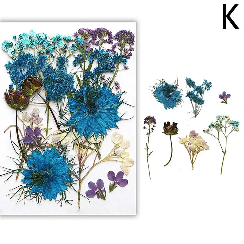 DIY Dried Flower Resin Fillings for Crafts Nail Art Decoration