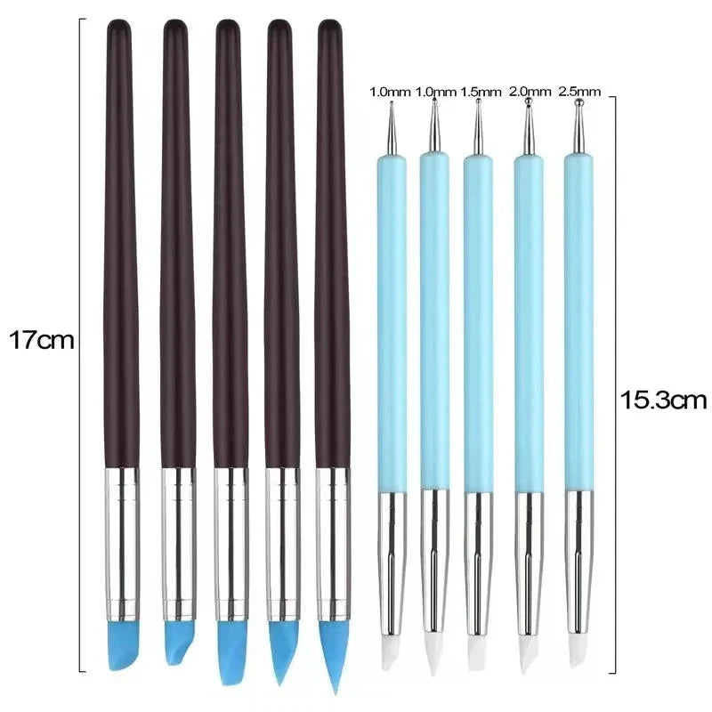 Pottery Clay Sculpting Tools Kit - 8-61 Pcs for Carving, Shaping & Modeling