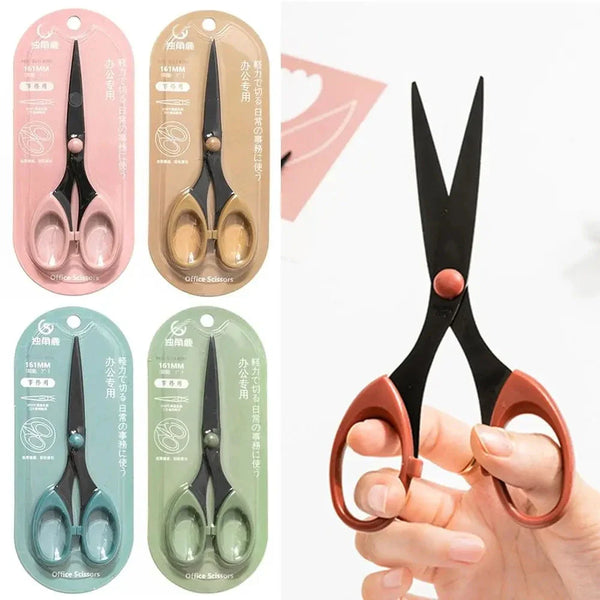 Color Scissors Stainless Steel Blade Safe Design for Crafts