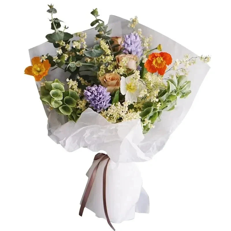 40pcs Tissue Paper Floral Wrapping Scrapbooking Craft Gift Packaging