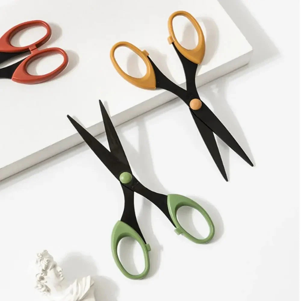 Color Scissors Stainless Steel Blade Safe Design for Crafts