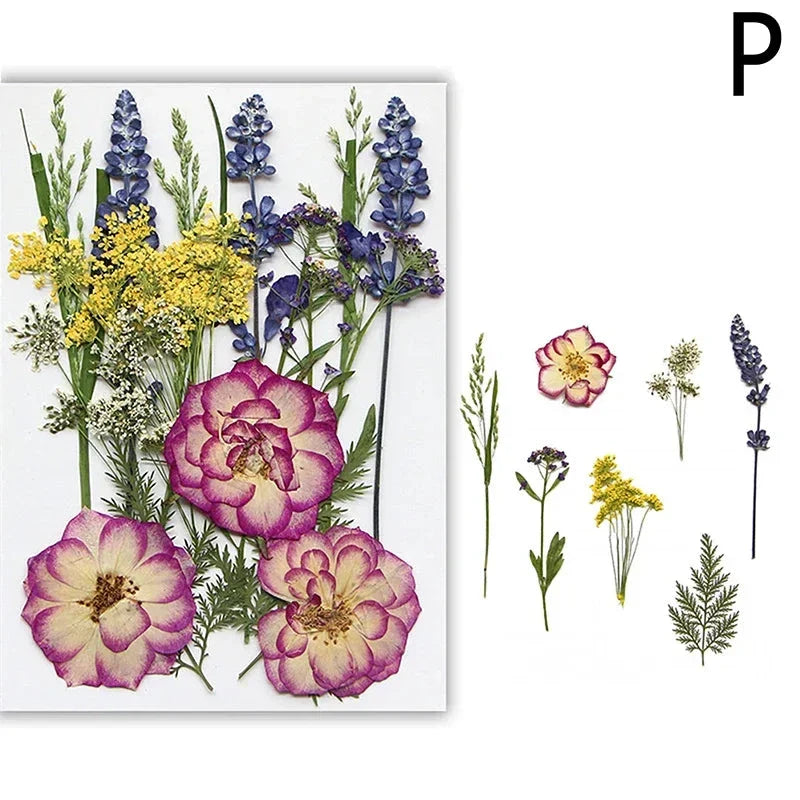 DIY Dried Flower Resin Fillings for Crafts Nail Art Decoration