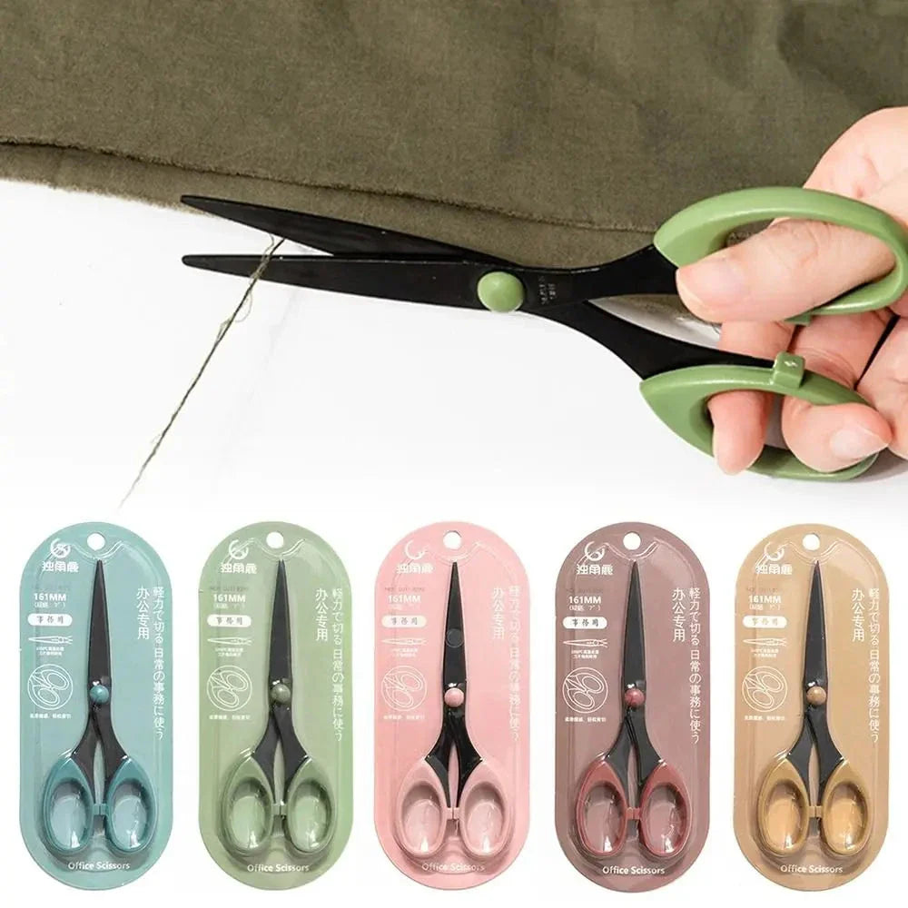 Color Scissors Stainless Steel Blade Safe Design for Crafts