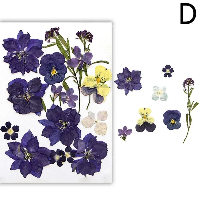DIY Dried Flower Resin Fillings for Crafts Nail Art Decoration