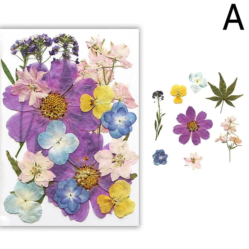 DIY Dried Flower Resin Fillings for Crafts Nail Art Decoration