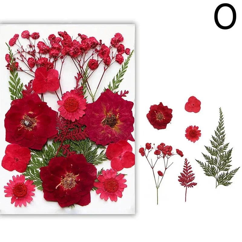 DIY Dried Flower Resin Fillings for Crafts Nail Art Decoration