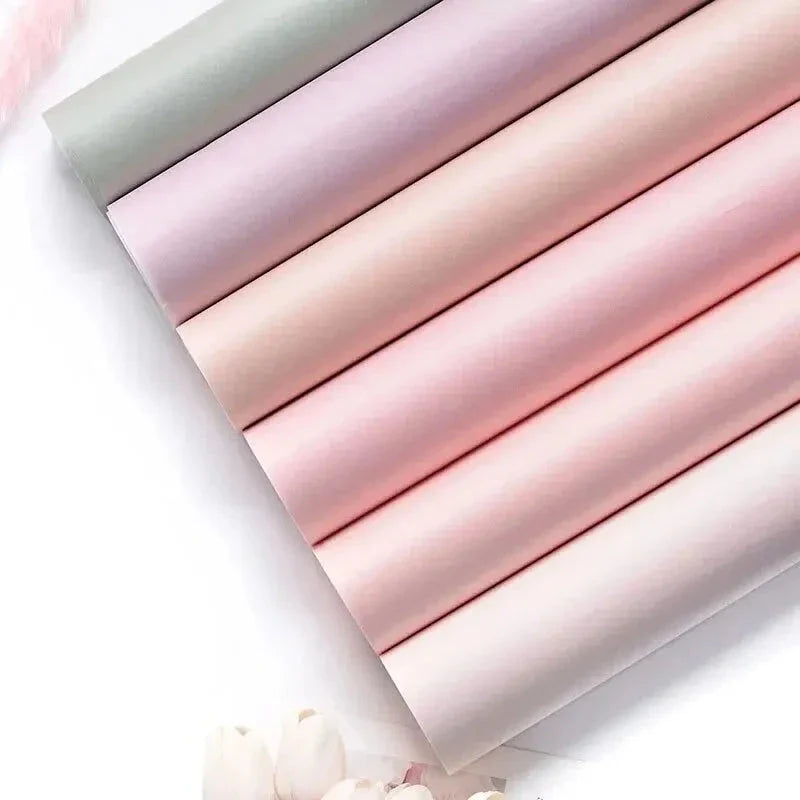 40pcs Tissue Paper Floral Wrapping Scrapbooking Craft Gift Packaging