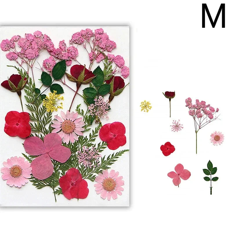DIY Dried Flower Resin Fillings for Crafts Nail Art Decoration