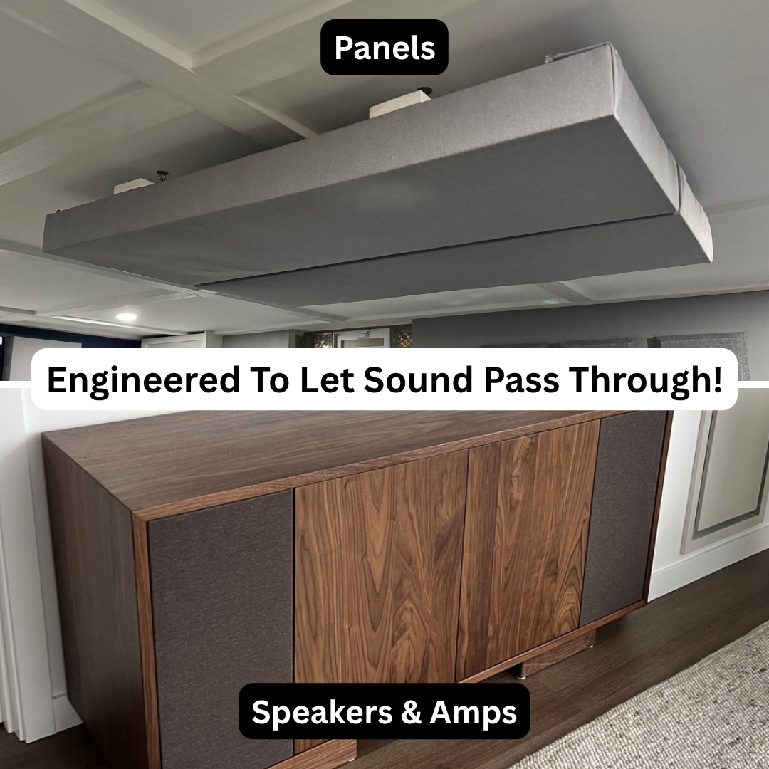 TruWeave™ Acoustic Fabric by SoundAssured - Single Layer (100% Acoustically Transparent)