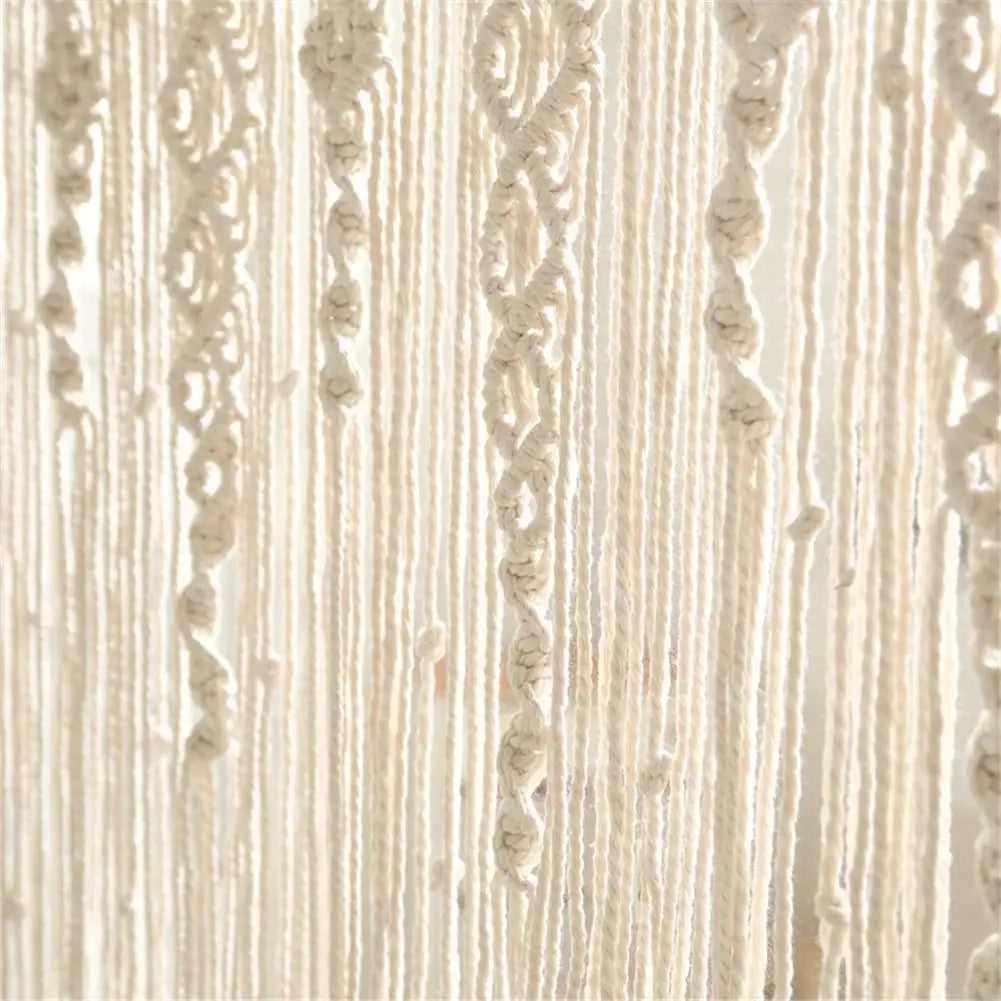 Handwoven Macrame Door Curtain Boho Wall Hanging Tapestry Decor