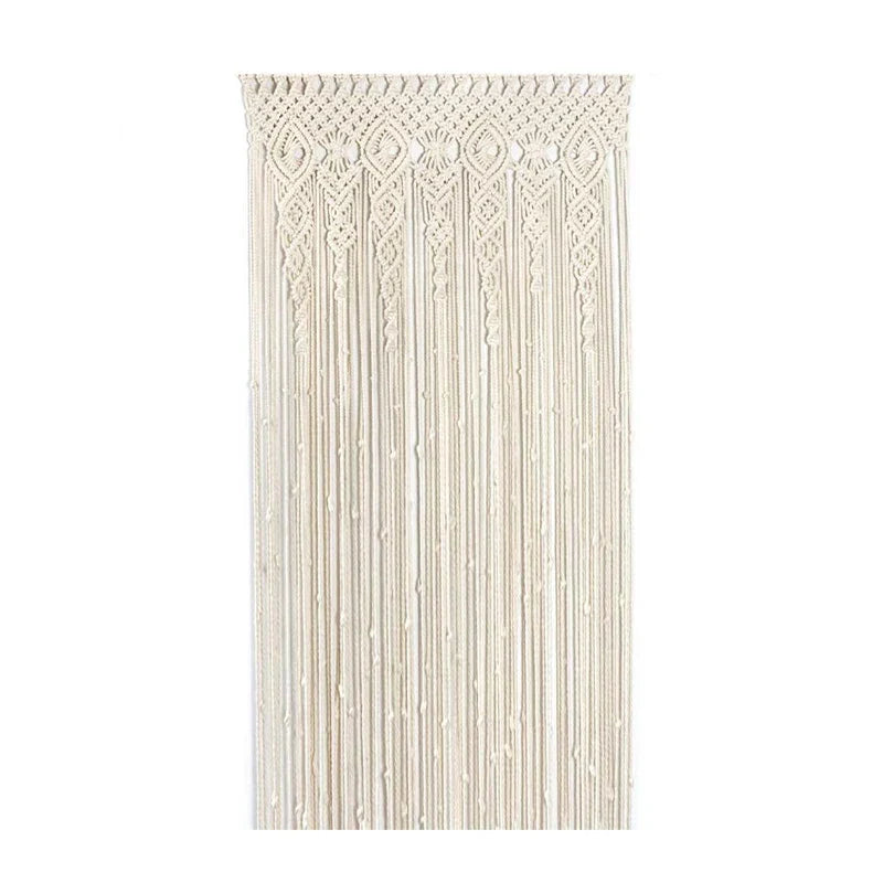 Handwoven Macrame Door Curtain Boho Wall Hanging Tapestry Decor