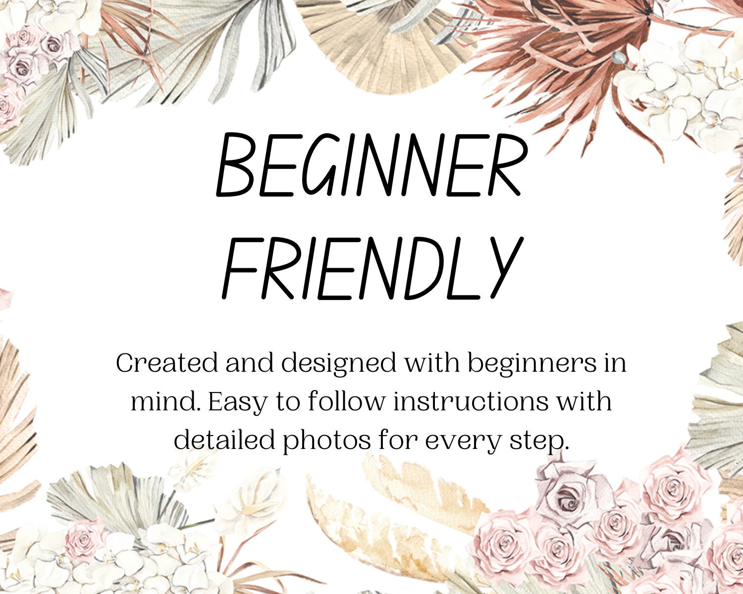 Macrame leaf/feather DIY craft kit. DIY home decor.