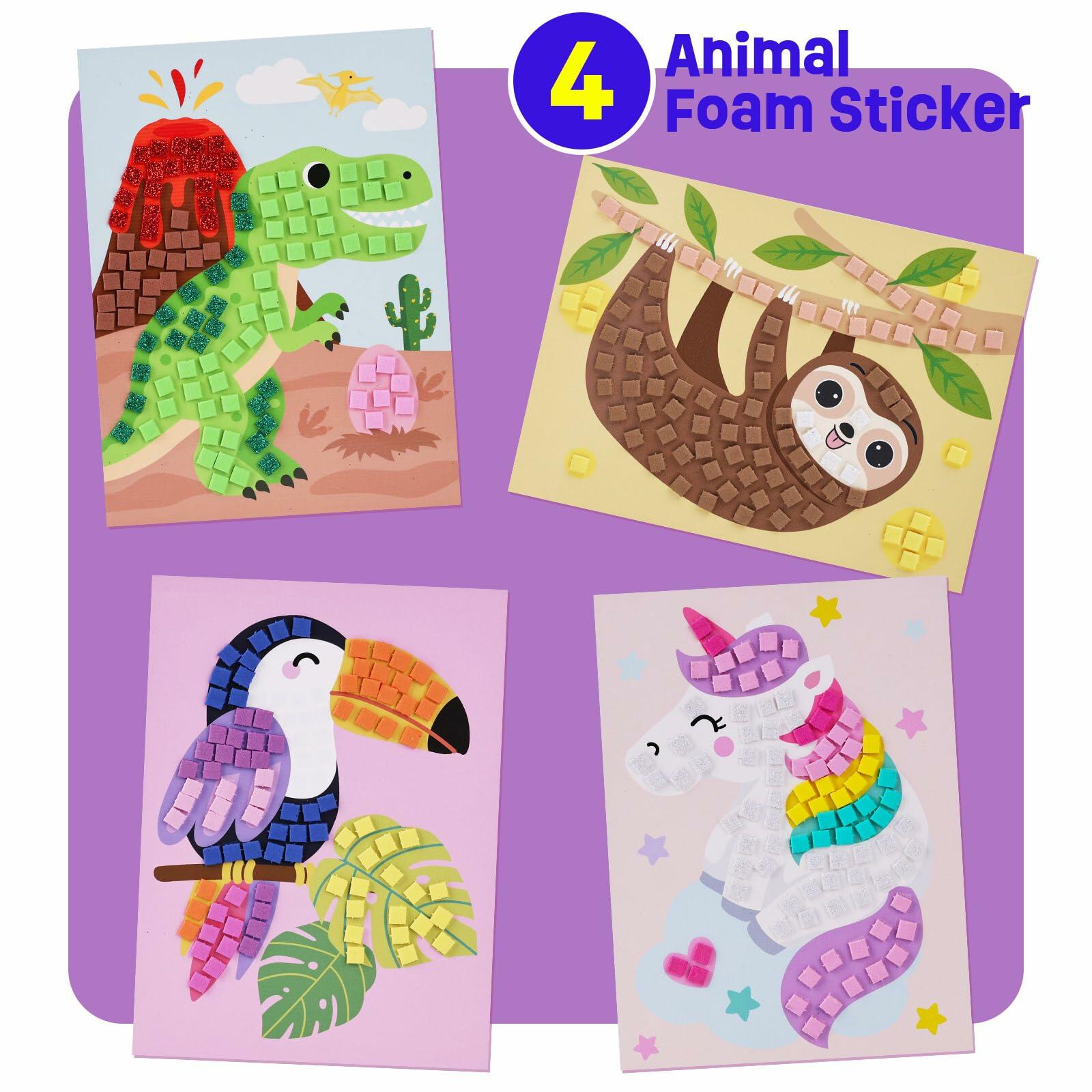Mosaic Sticker Craft Kit Kids Easter Gift Creative Activity Ages 3+